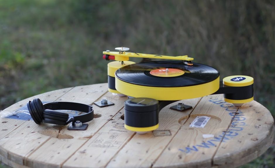 Lenco-MD: Modularer Plattenspieler aus dem 3D-Drucker