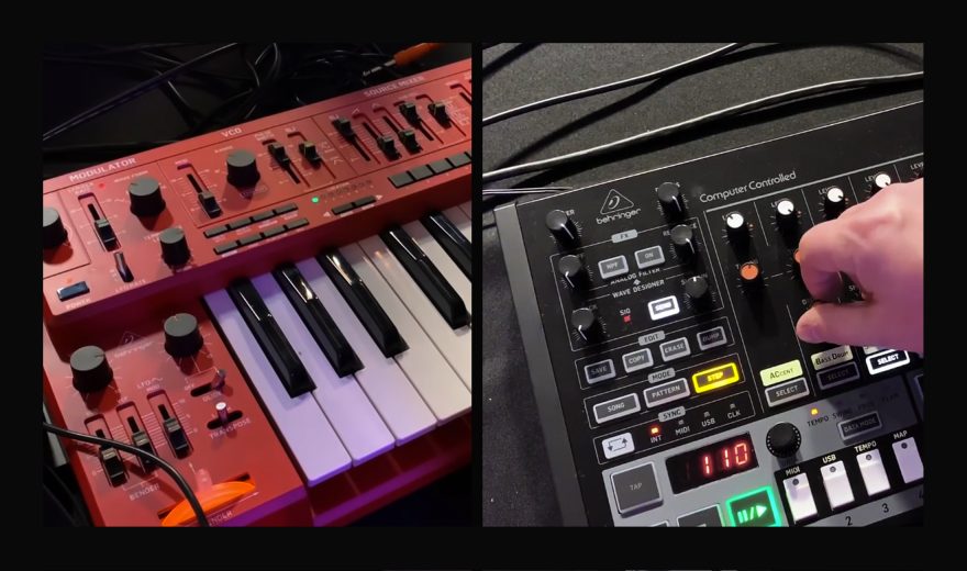 NAMM 2019 Videos: Behringer RD-808 und MS-101-RD in Action!
