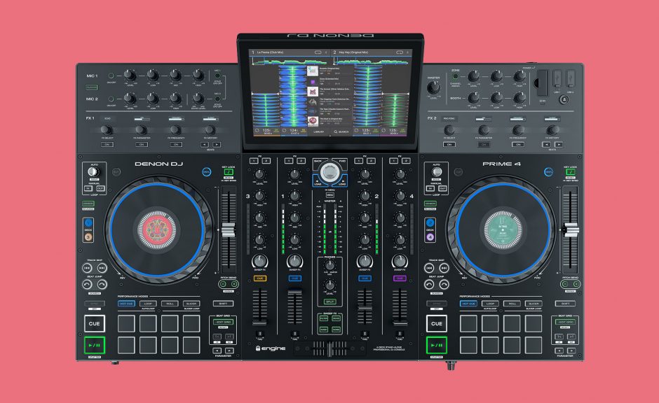 Denon DJ präsentiert Prime 4: stand-alone DJ-System mit vier Kanälen