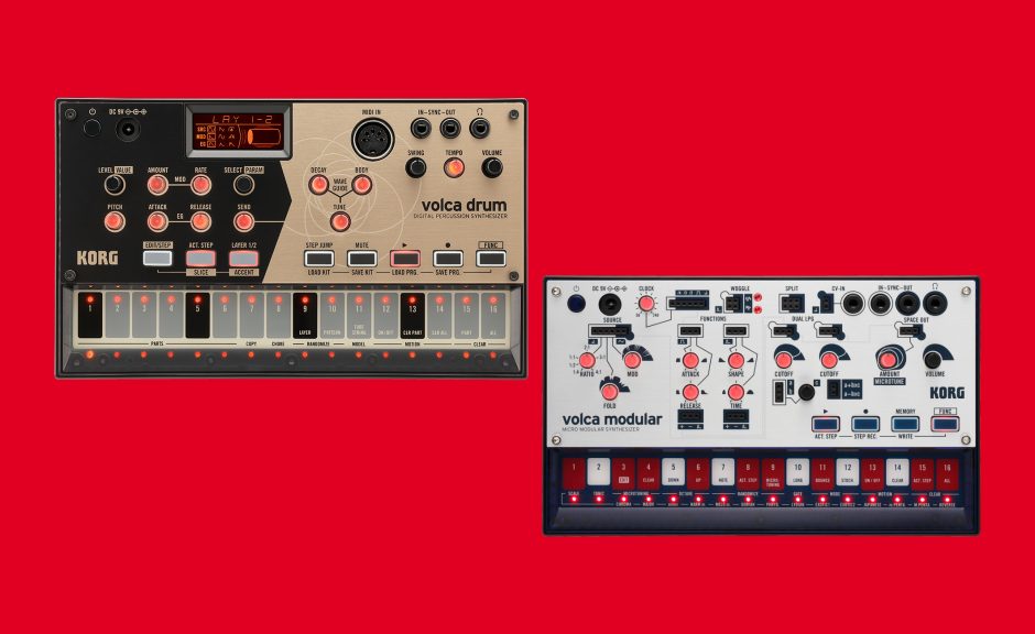 Offiziell: Korg stellt Volca Drum und Volca Modular vor
