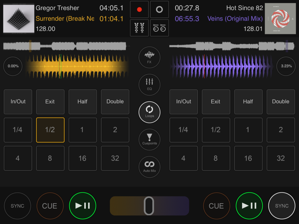 Screenshot der Loops.