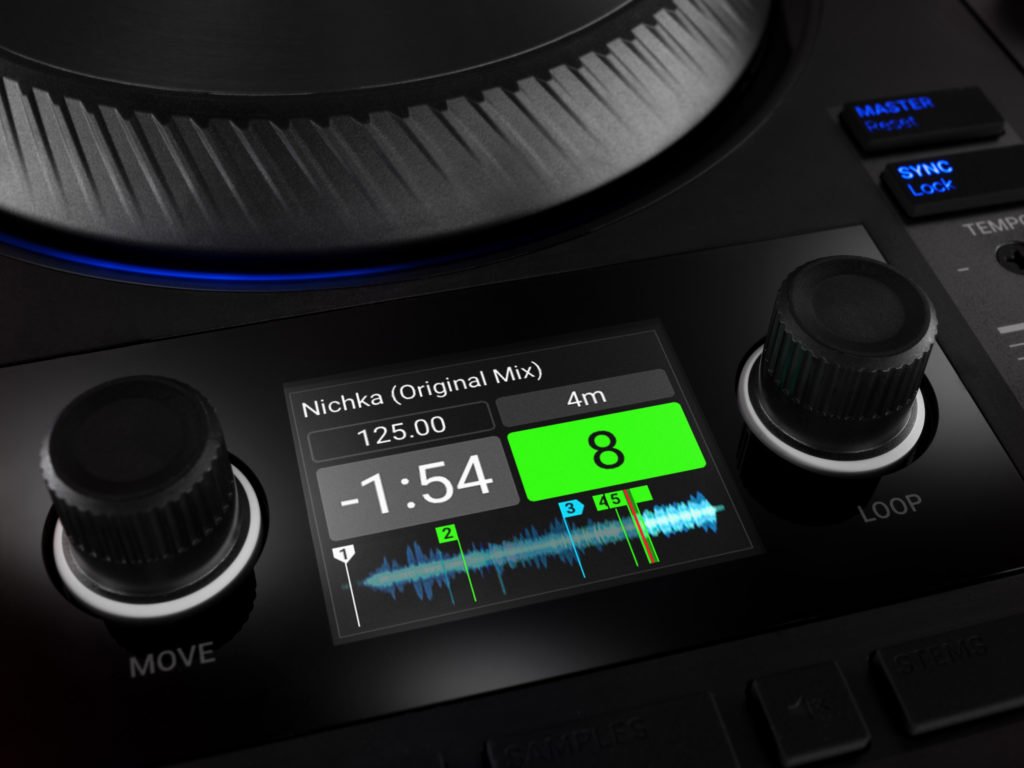 Traktor Kontrol S4 MK3 Display.