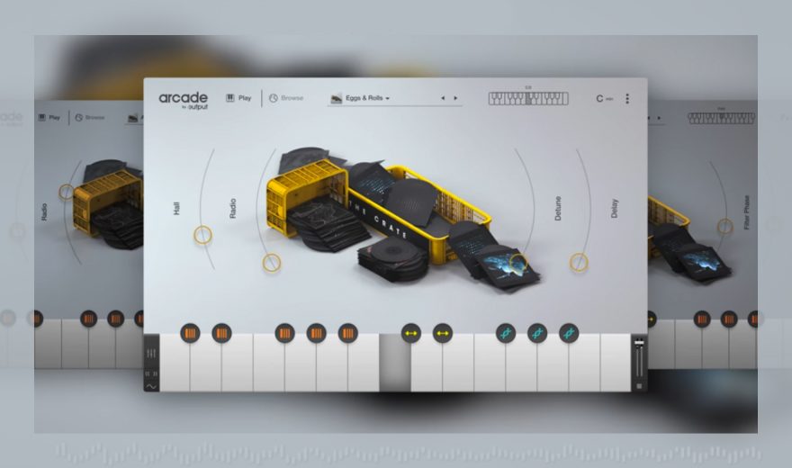 The Crate für Output Arcade macht Sample-Digging legal