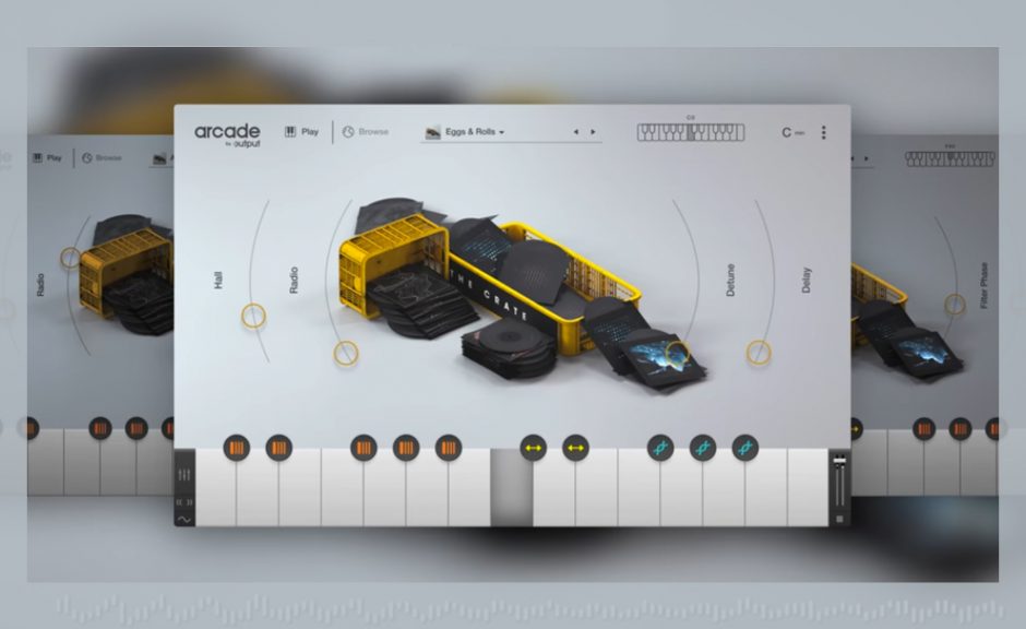 The Crate für Output Arcade macht Sample-Digging legal