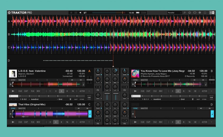 Native Instruments Traktor Pro 3.1 Update führt parallele Wellenformen ein