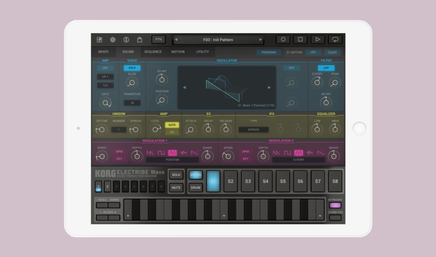 Test: Korg Electribe Wave 2.0 für iOS