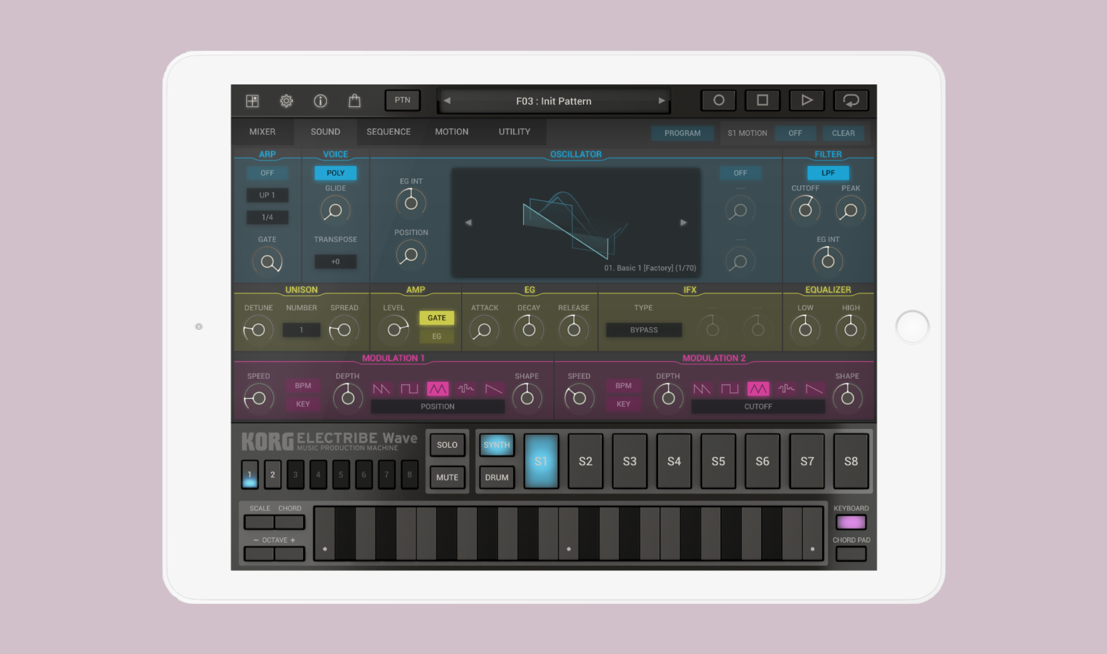Test: Korg Electribe Wave 2.0 für iOS