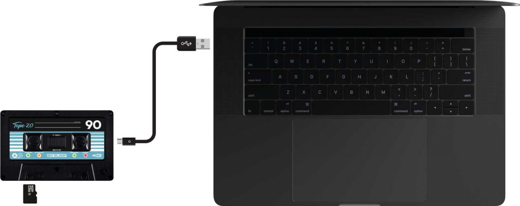 Der Tape 2 Recorder von Reloop.