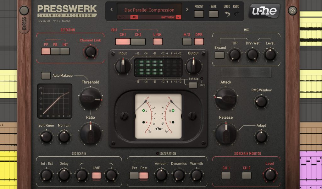 Techno-Mixing: Der Kompressor Presswerk von U-He.