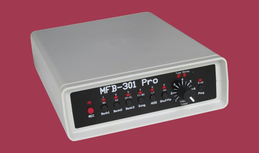MFB-301 Pro: 40 Jahre alter analoger Drum-Klassiker neu aufgelegt