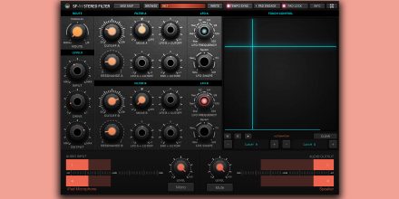 SF-1 ist ein Performance-orientiertes Dual Stereo Filter für das iPad