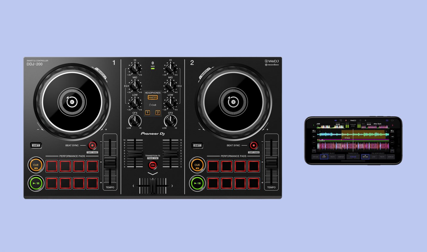 Pioneer DDJ-200: DJ-Controller für das iPhone