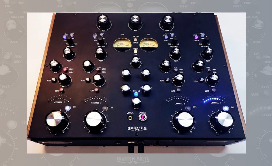 SuperStereo DN44 & DN48: 4-Kanal Rotary Mixer mit Röhre und DVS-Interface