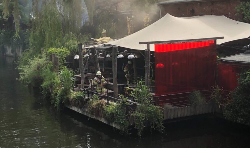 Feuer: Club der Visionäre fast vollständig ausgebrannt