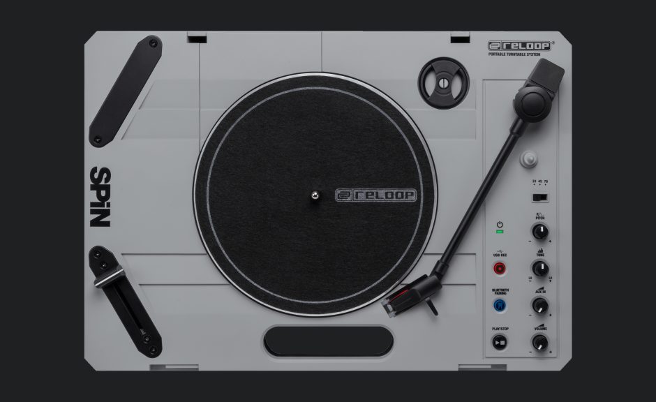 Neu: Reloop Spin – Tragbarer Plattenspieler