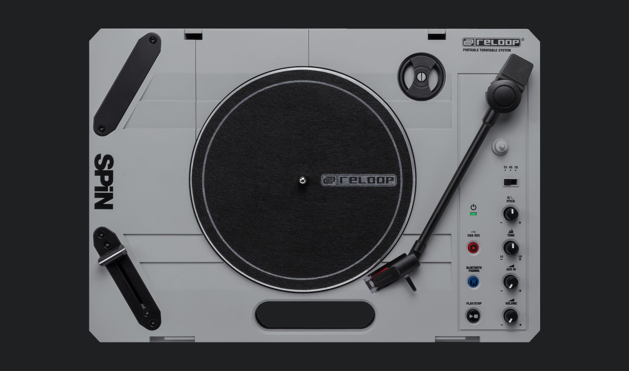 Neu: Reloop Spin – Tragbarer Plattenspieler