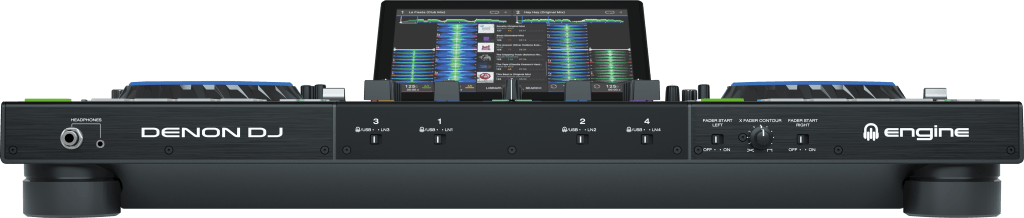Denon DJ Prime 4 Vorderseite.