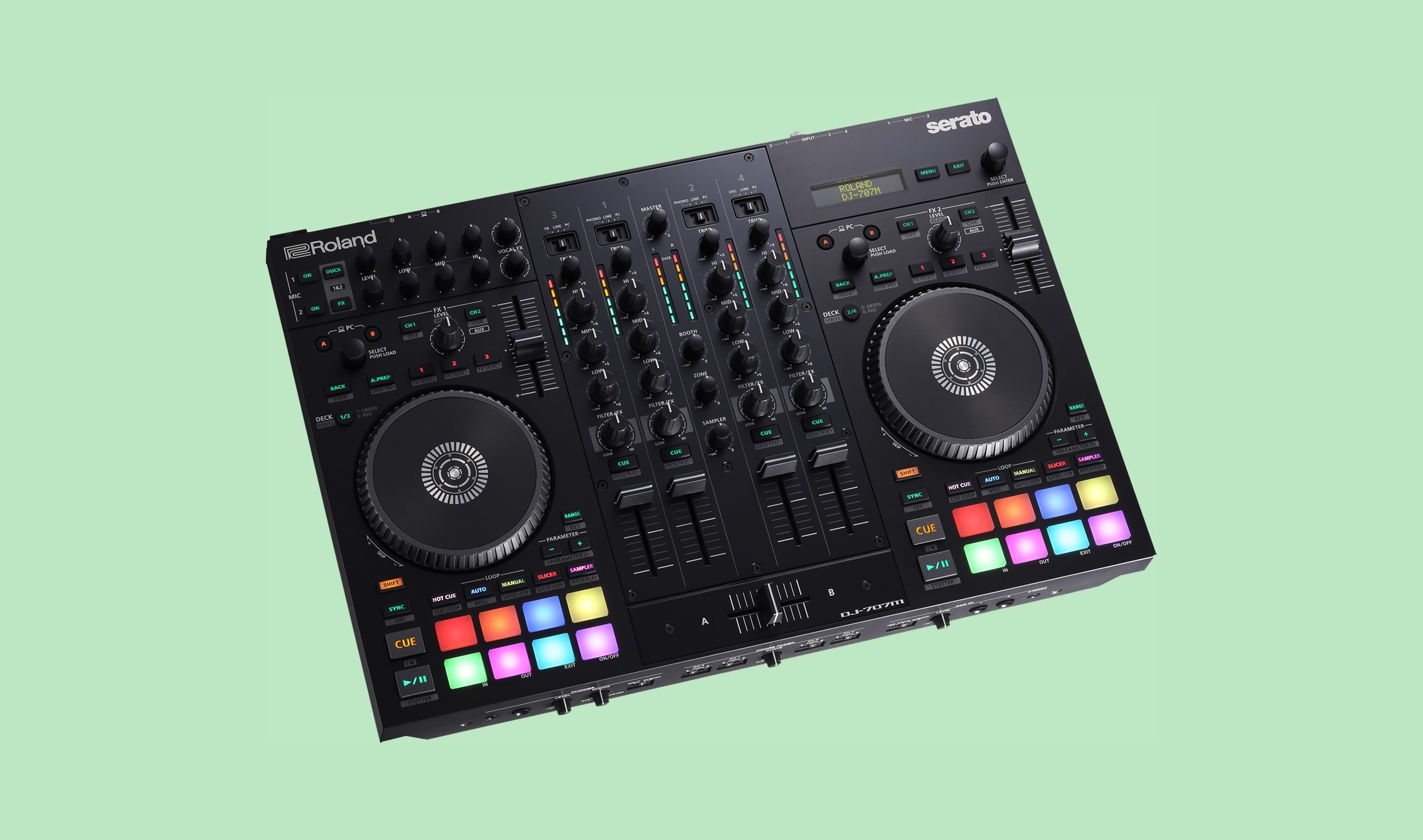 Test: Roland DJ-707M – Mobiler DJ-Controller
