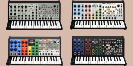 Korg MS-20 mini bekommt ästhetische Overlays spendiert