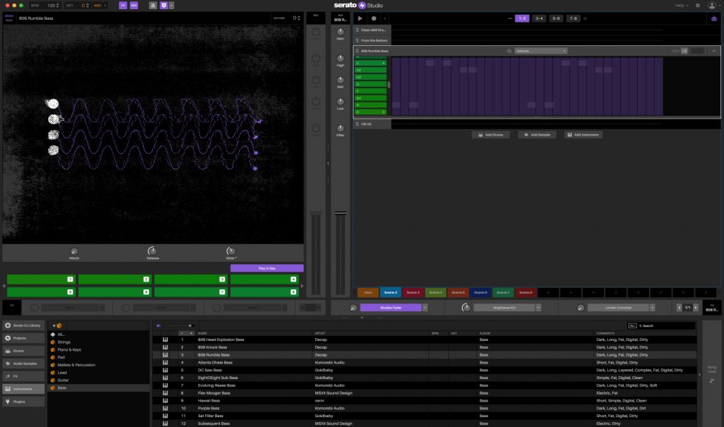 Serato Studio Instrument.