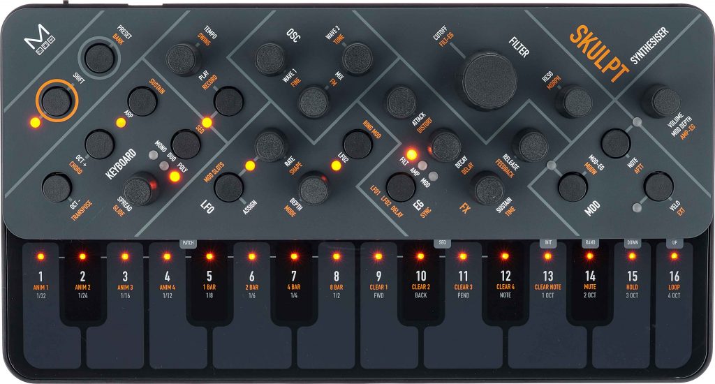 Modal Electronics Skulpt von oben.