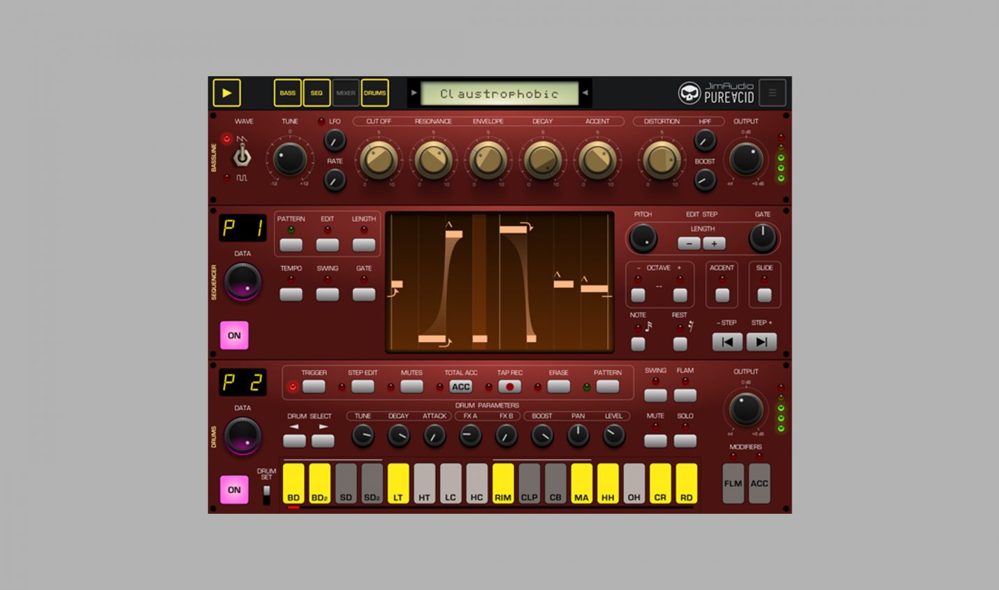 Pure Acid verwandelt das iPhone und iPad in eine TB-303