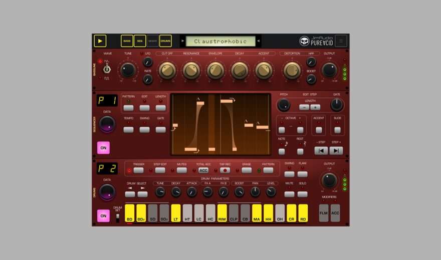 Pure Acid verwandelt das iPhone und iPad in eine TB-303