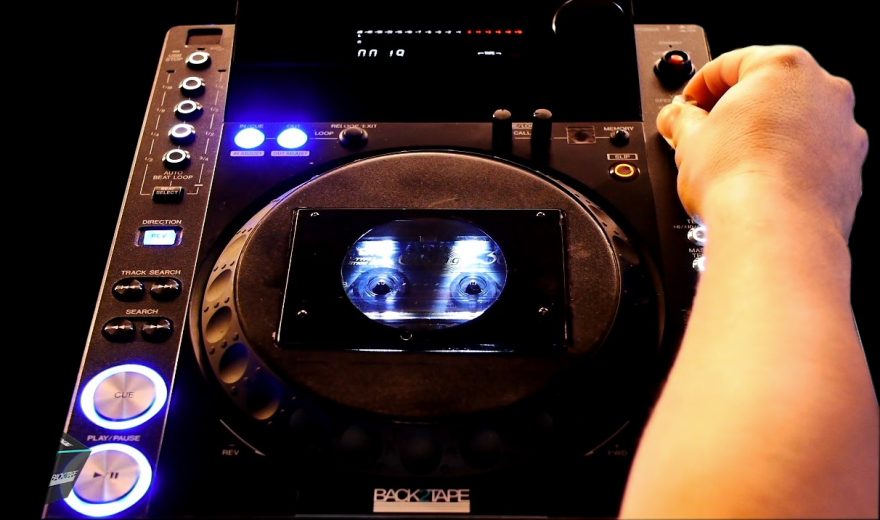 DIY: Pioneer CDJ zum Tape-Deck umgebaut