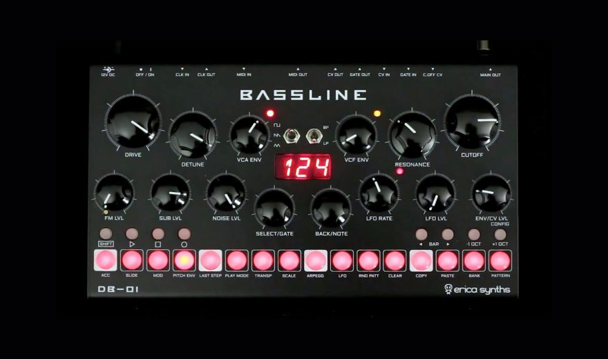 Erica Synths Bassline DB-01 – Die etwas andere 303