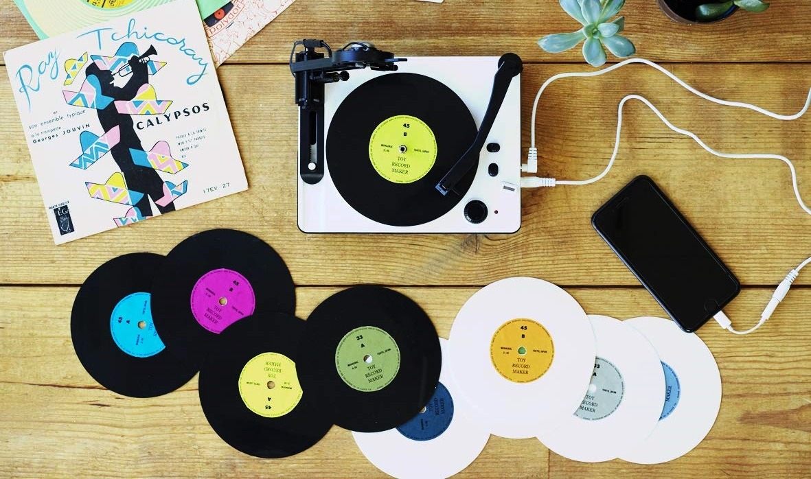 Toy Record Maker - Der Plattenschneider für Zuhause