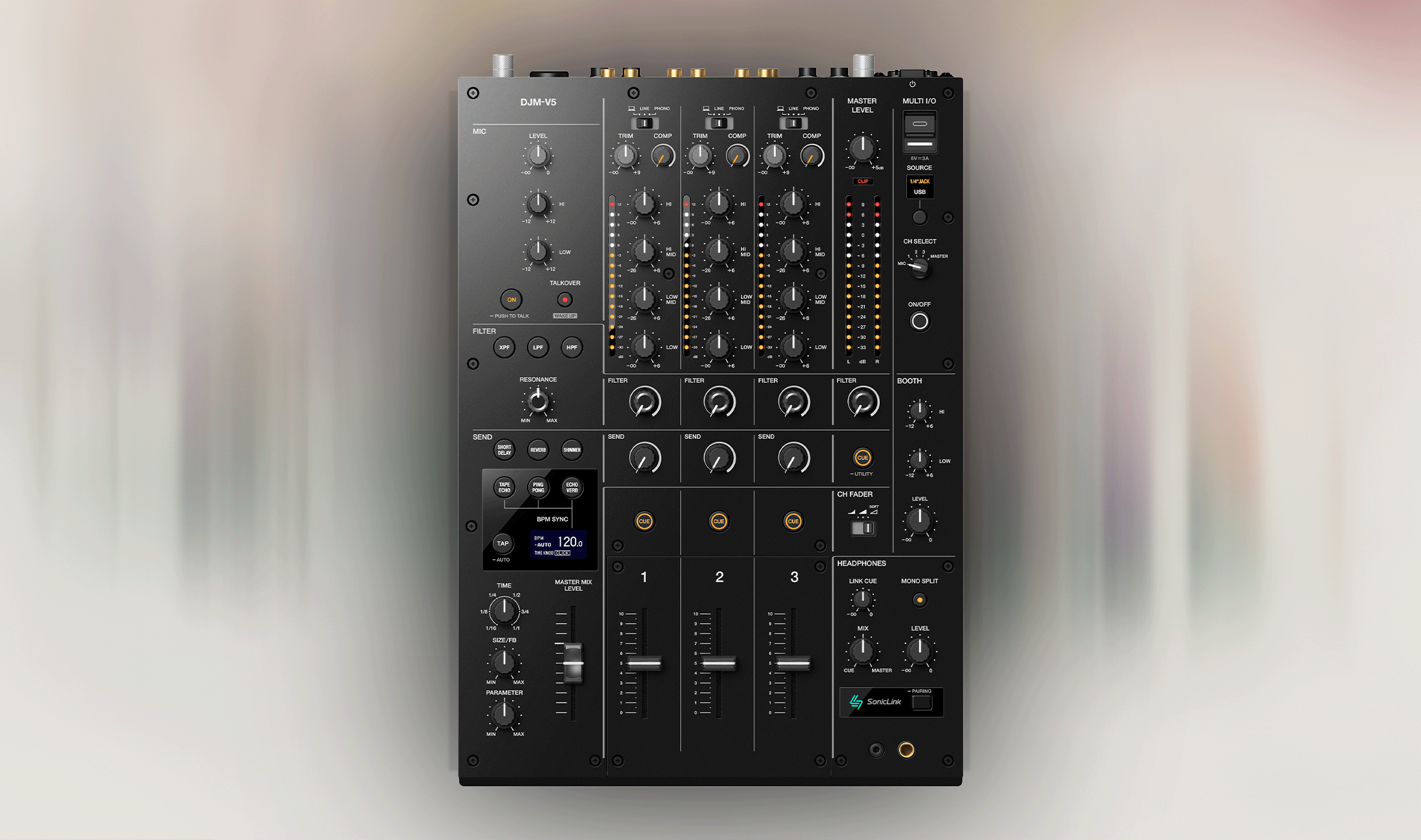 AlphaTheta DJM-V5 im Test: Warum dieser Mixer mehr kann als Club-Standard