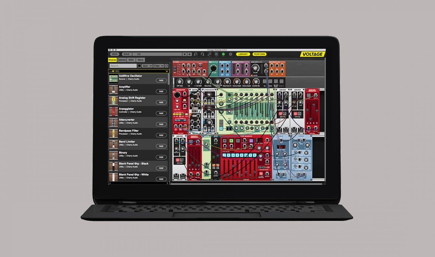 Cherry Audio verschenkt Voltage Nucleus: Einstieg in Modular-Synthese