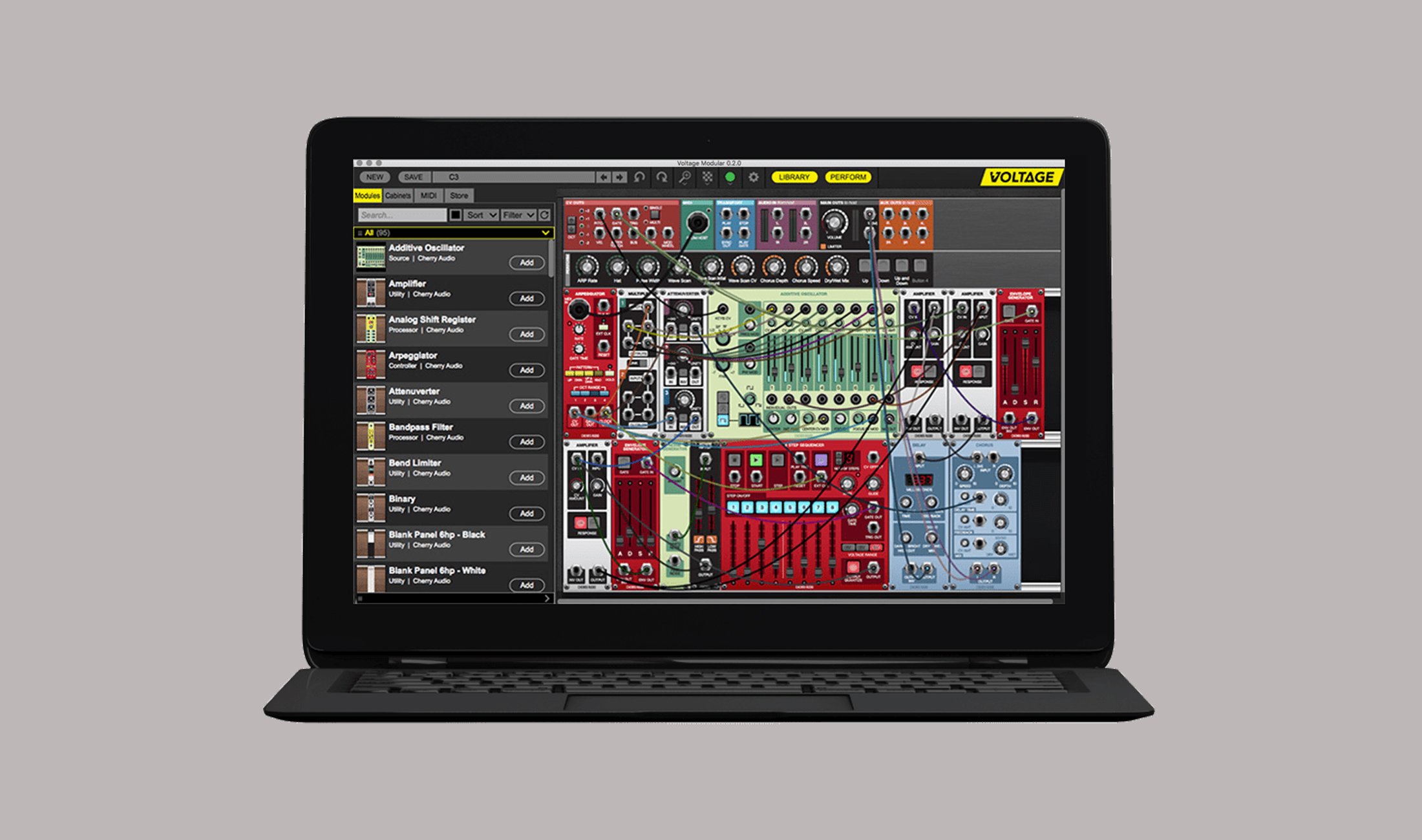 Cherry Audio verschenkt Voltage Nucleus: Einstieg in Modular-Synthese