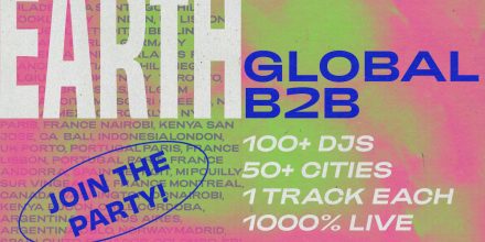 Earth Night: Virtuelles B2B-Set mit über 100 DJs im Livestream