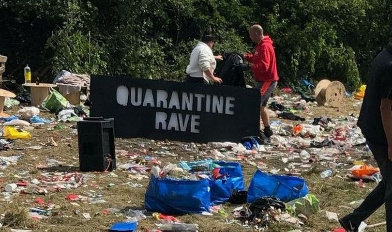 Schwere Zwischenfälle auf zwei illegalen Raves bei Manchester