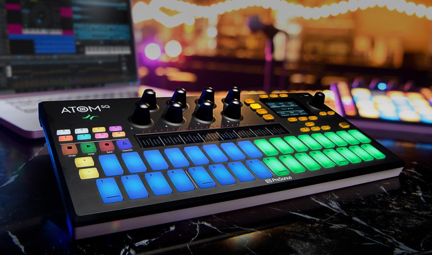 PreSonus stellt neuen Pad-Controller Atom SQ vor