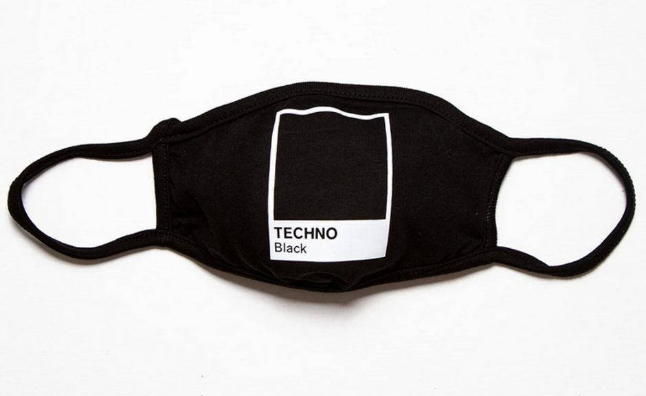 Neu: Corona-Masken mit von Techno und Rave inspirierten Motiven
