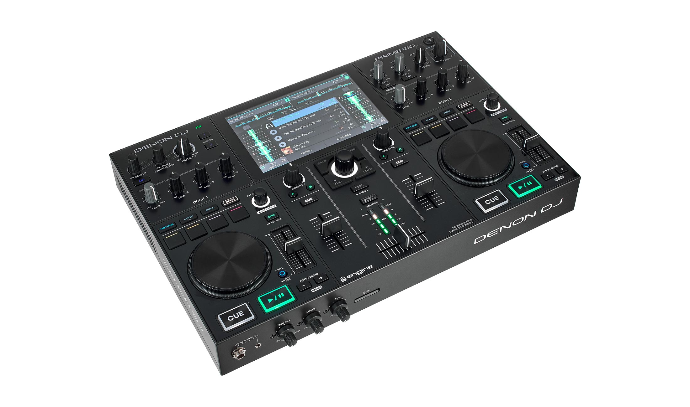 Test: Denon DJ Prime Go / Akkubetriebene DJ-Workstation