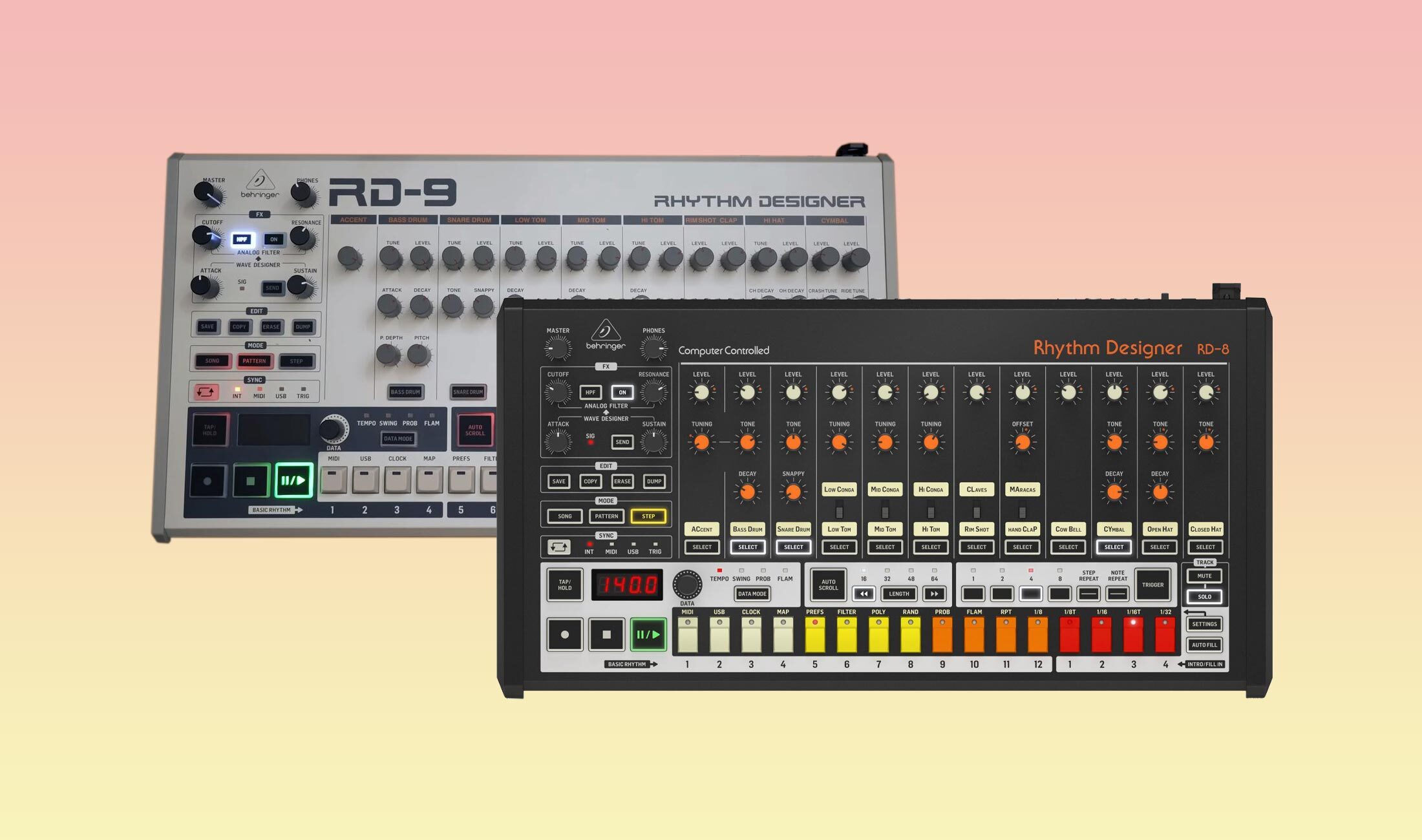Behringer: Beta-Version für RD-8 Update & RD-9 Ankündigung