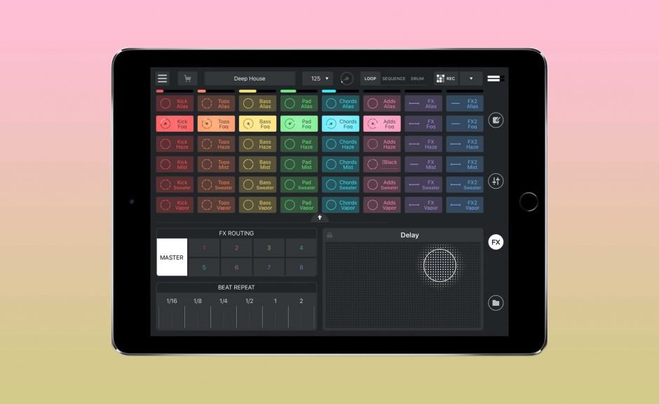 Test: Mixvibes Remixlive 5 (iOS) / Sample-Kreativtool