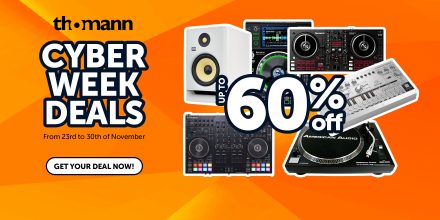 Cyber-Week: Thomann mit bis zu 60% Rabatt