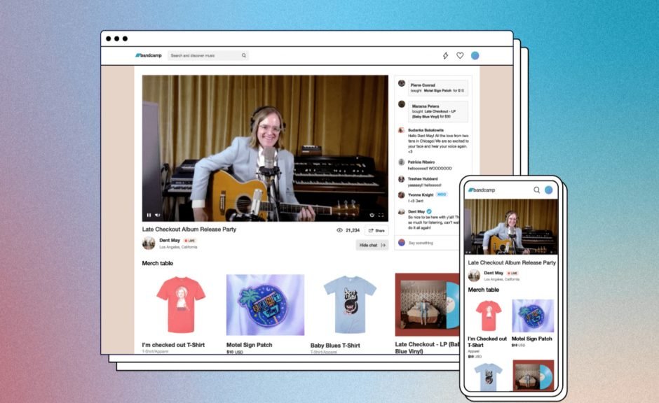 Bandcamp Live: Neuer Streaming-Service für Liveshows