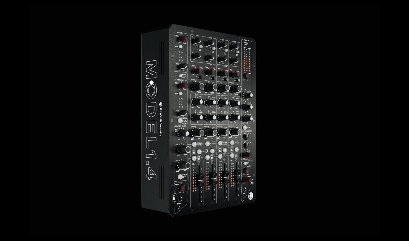 PLAYdifferently MODEL 1.4: Vierkanal-Mixer von Richie Hawtin