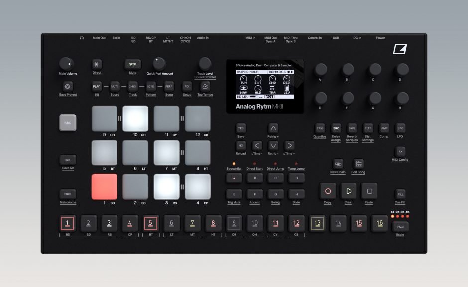 Test: Elektron Analog Rytm MK II / Drum-Synthesizer