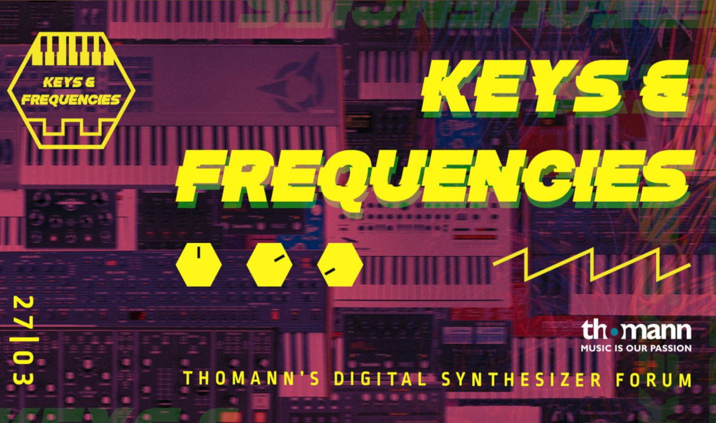 Thomann Keys & Frequencies: Online Synthesizer-Event Ende März
