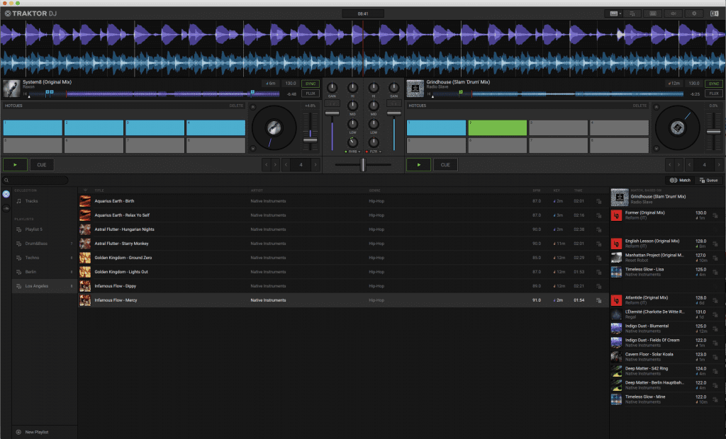  Screenshot Traktor DJ 2 Computerversion.