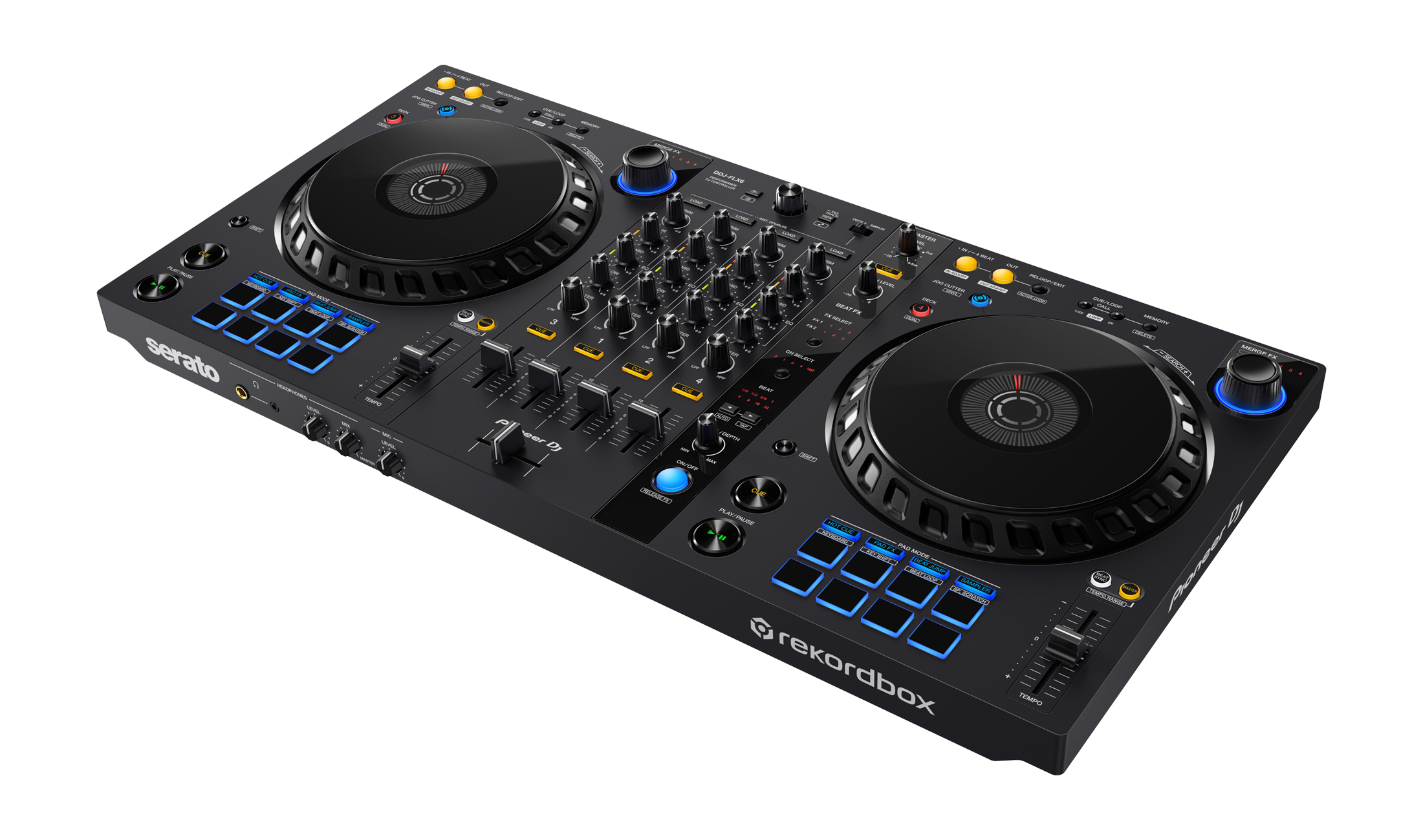 Test: Pioneer DJ DDJ-FLX6 / Vierkanal-Controller