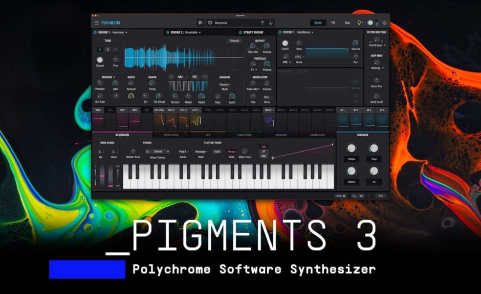 Arturia stellt Software-Synthesizer Pigments 3 vor