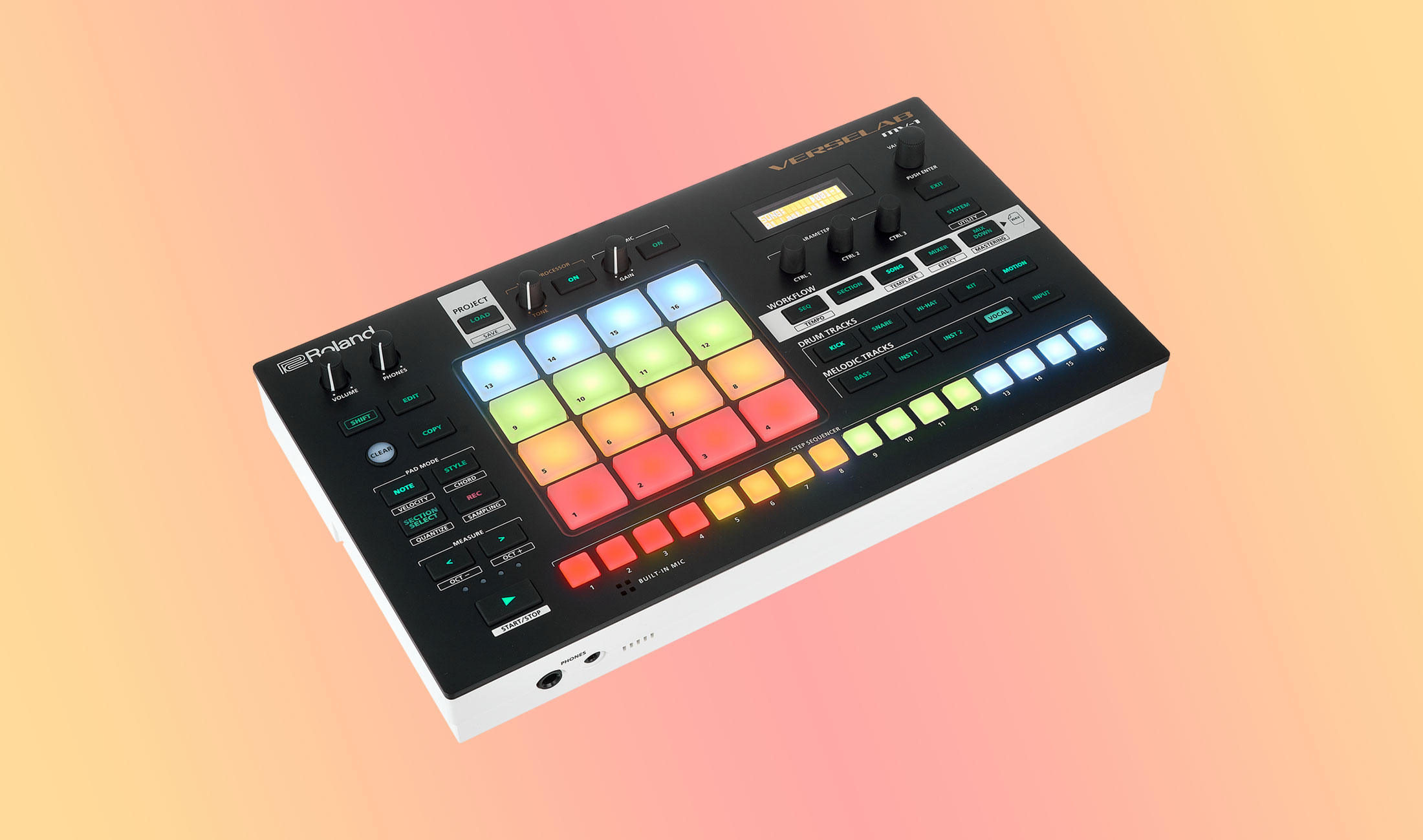 Test: Roland Verselab MV-1 / Groovebox & Workstation