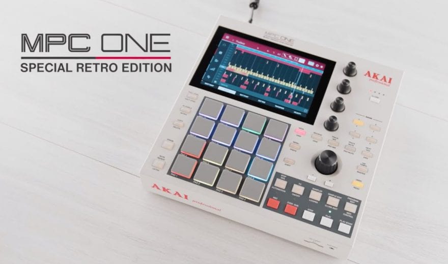 Akai MPC One Retro: Limitierte Sonderausgabe im klassischen Design
